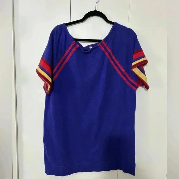 Free people dress blue light knit women’s short - Picture 1 of 6